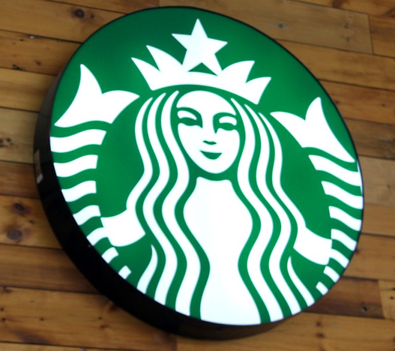 starbucks illuminated sign